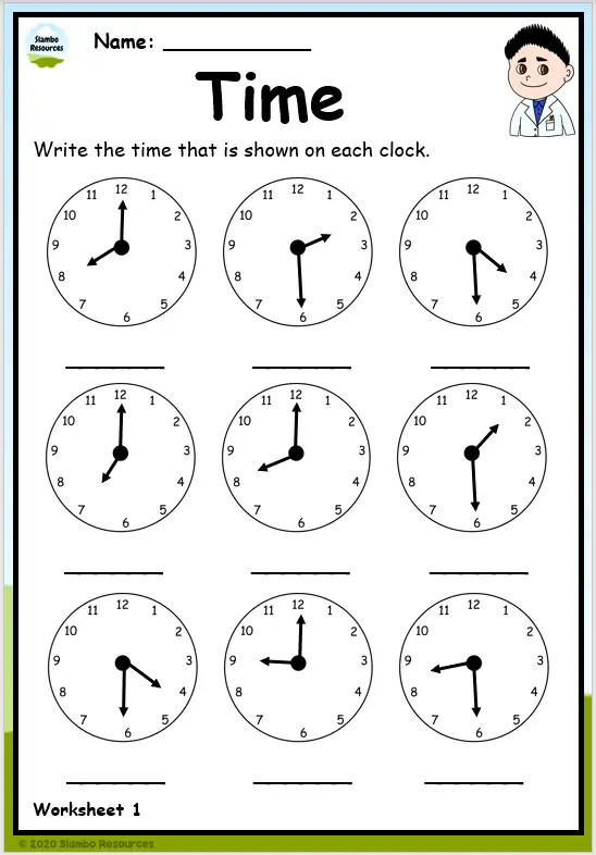 Grade 3 Time Worksheets | Free Printables | Math Worksheets