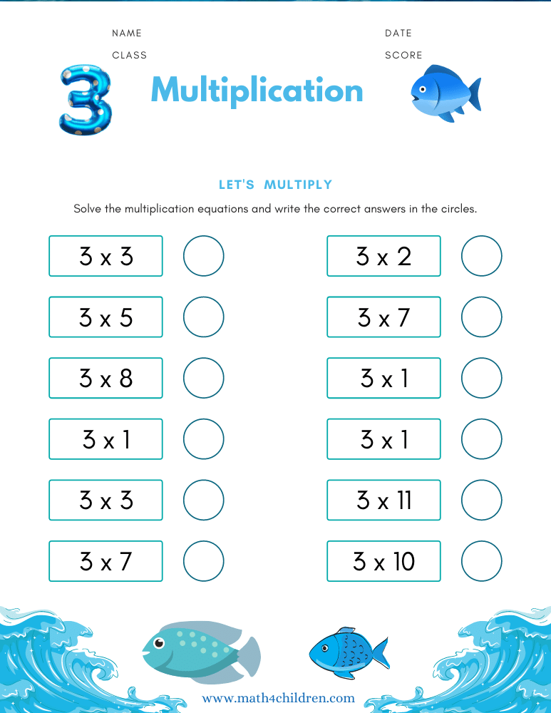 Free Mixed Times Tables Worksheets, 44% OFF