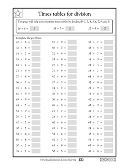 time table worksheet