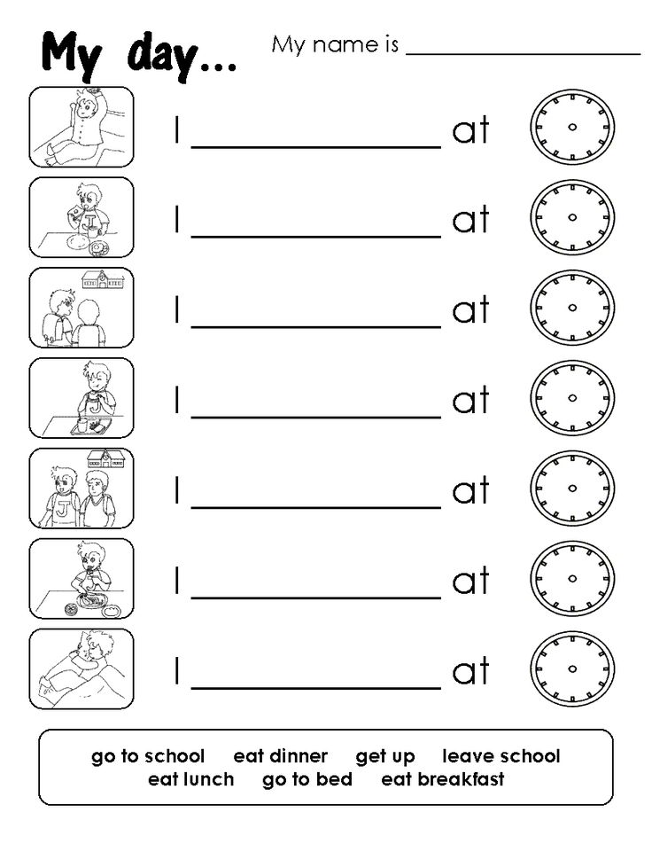 Fichas imprimibles para trabajar vocabulario en inglés. Printable ...