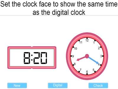 Time Digital To Analogue - TeacherLED