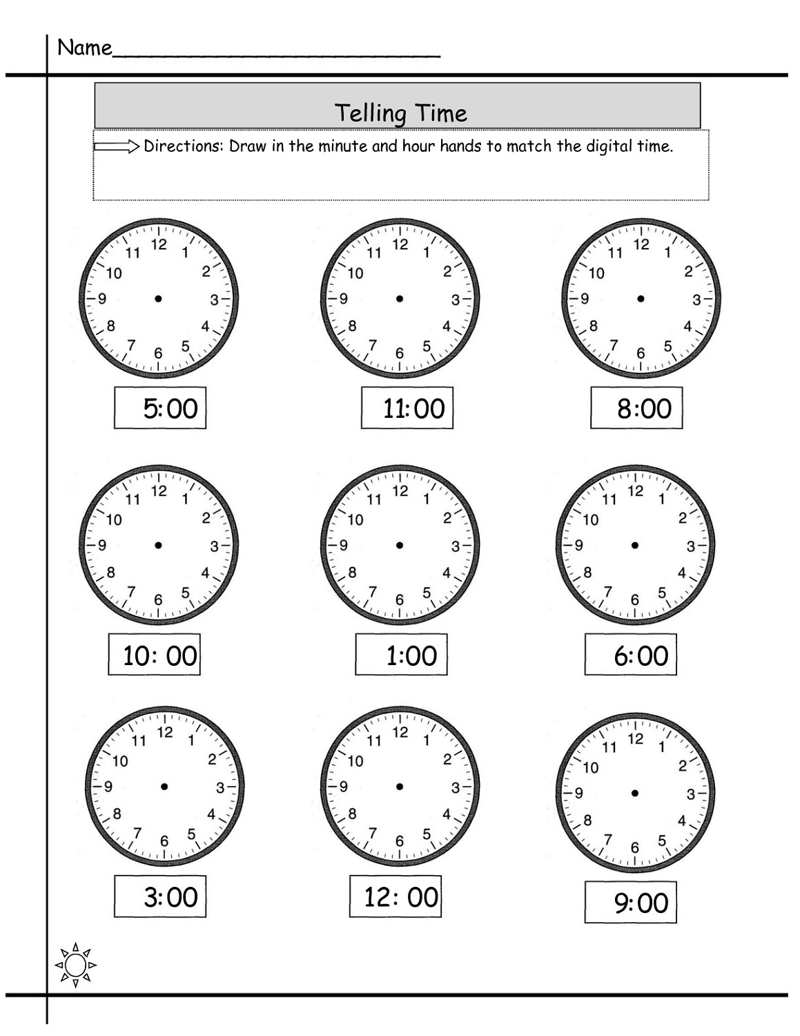 Easy Elapsed Time Worksheets | Activity Shelter