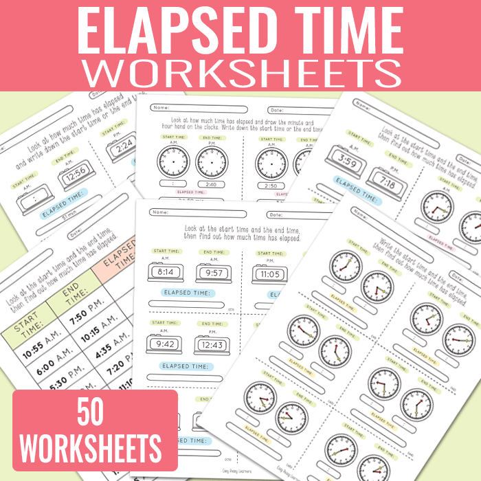 telling time worksheets Archives - Easy Peasy Learners