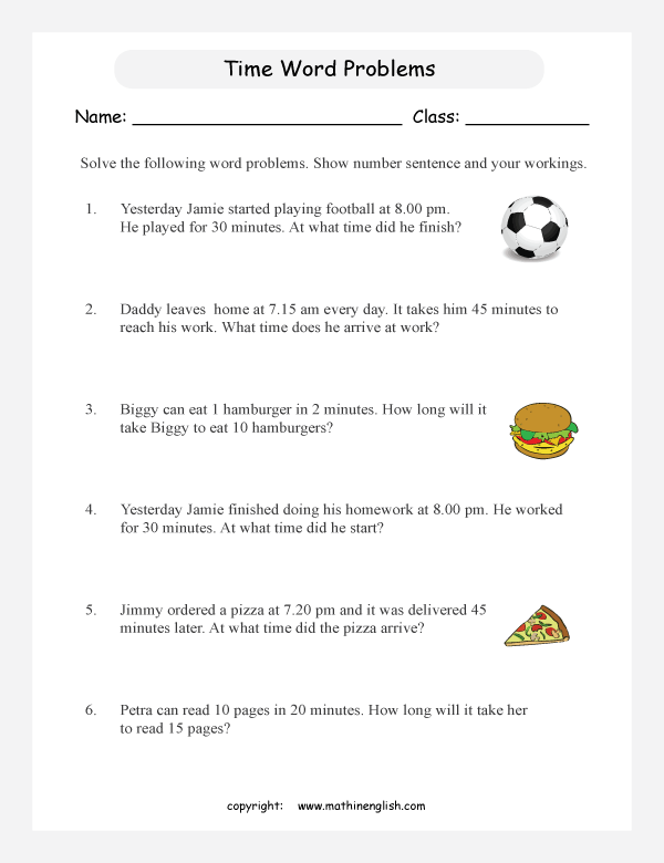 Printable primary math worksheet for math grades 1 to 6 based on ...