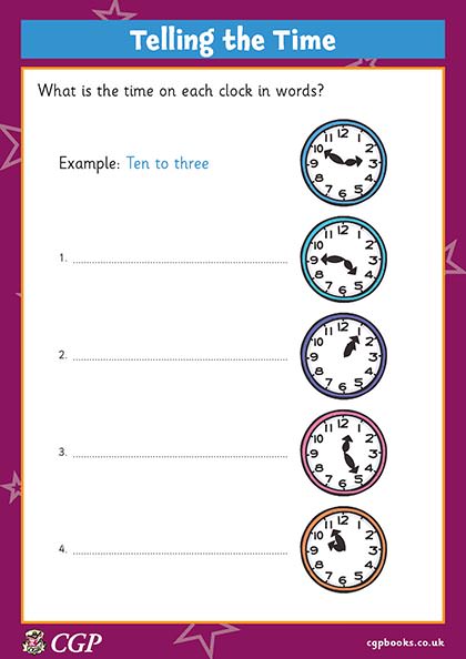 Telling the Time (Year 3) | CGP Plus
