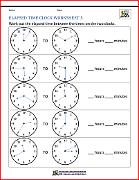 time worksheet grade 5 pdf