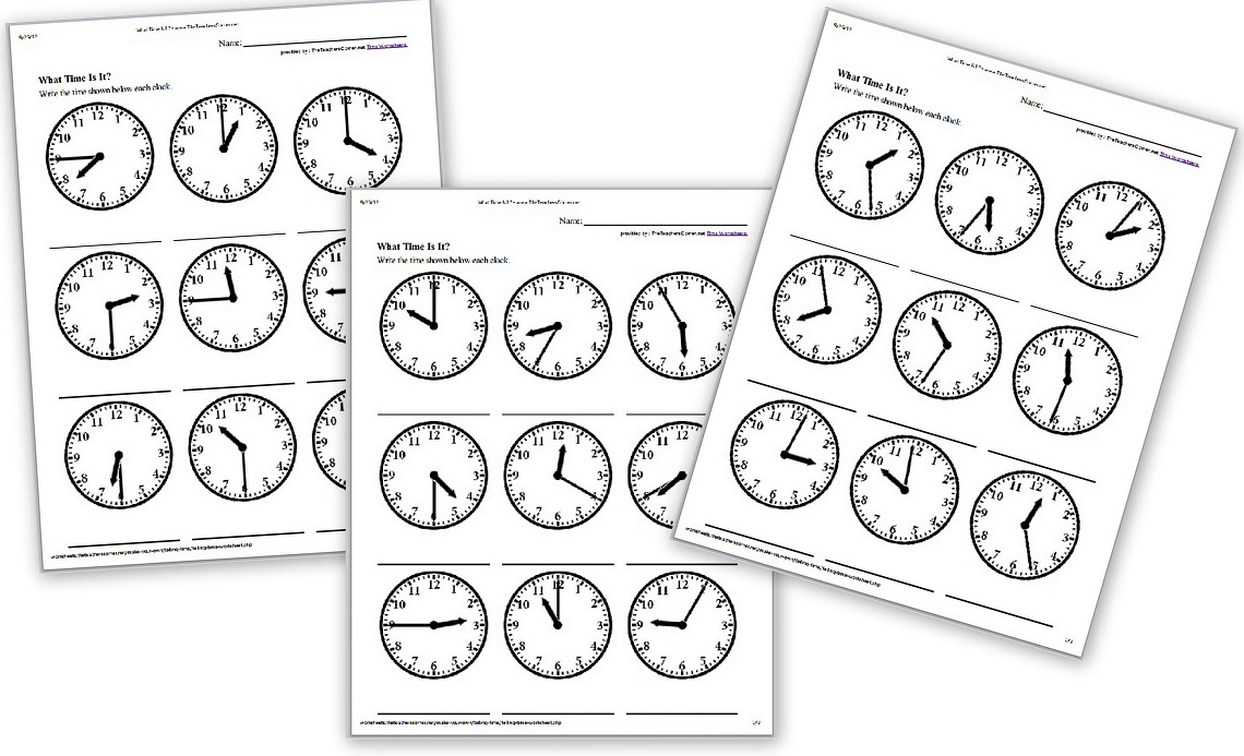 Telling Time: Games, Worksheets and More - Homeschool Den