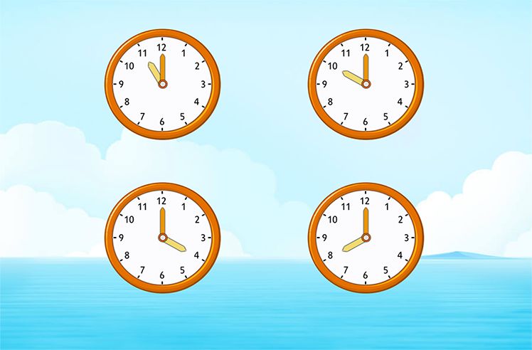 Time Games for 1st Grade Online