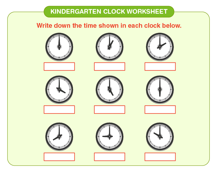 Clock Worksheets | Download Free Printables For Kids
