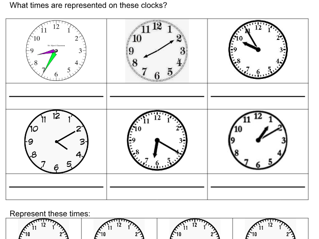 Telling Time on an Analogue Clock (Nearest 5 minutes) - KS2 ...