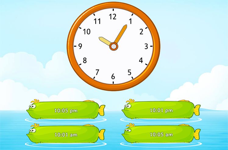Free Online Time Games for Kids - Telling Time Games | SplashLearn