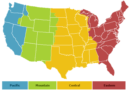 IXL | Time zones | 4th grade math