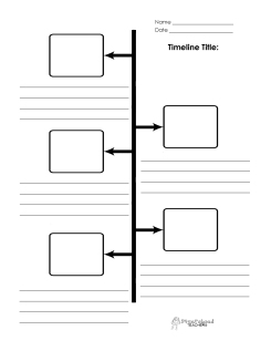 timeline worksheet for 4th