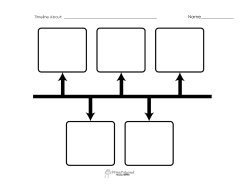 Blank Timeline Printables | Squarehead Teachers