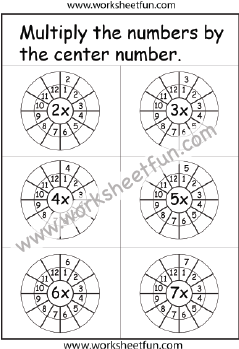 Times Table Worksheets / FREE Printable Worksheets - Worksheetfun