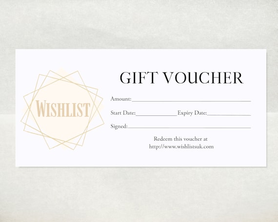 tiny print gift certificate code