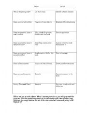 To Kill a Mockingbird Study Guide Part II Worksheet for 8th - 9th ...