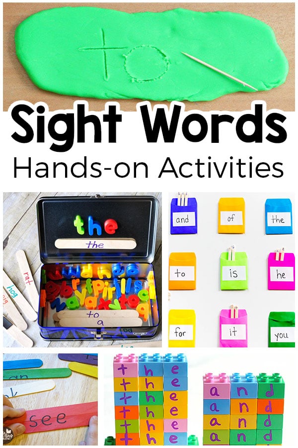 to teaching kindergarten sight words