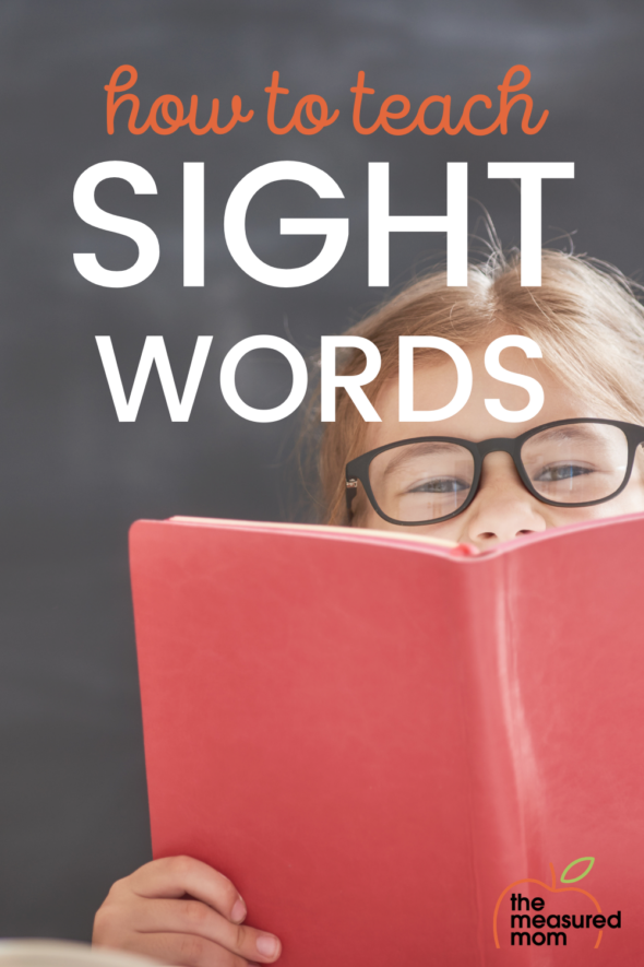to teaching kindergarten sight words