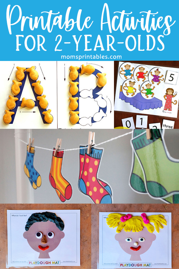 Printable Activities for 2-year-olds - Moms Printables