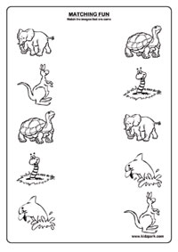 Like pictures worksheets,Activity Sheets for Toddlers,Like Picture ...