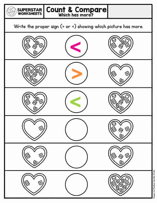 Preschool Math Worksheets -Worksheets Library