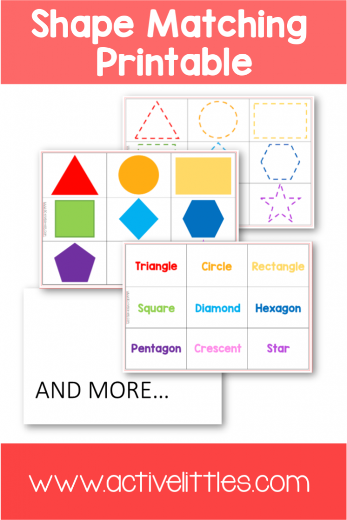 Shape Activities for Preschoolers at Home - Active Littles