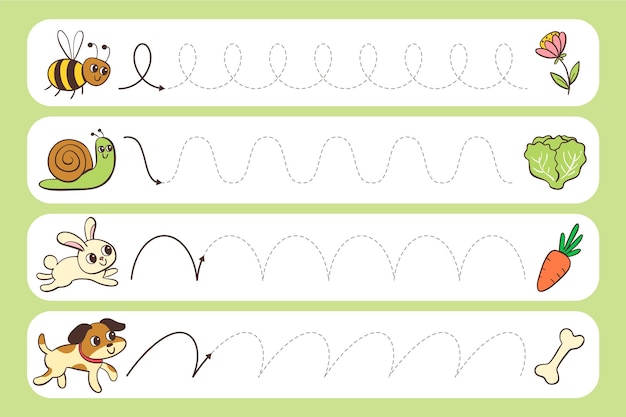 Printable Toddler Worksheets Images - Free Download on Freepik