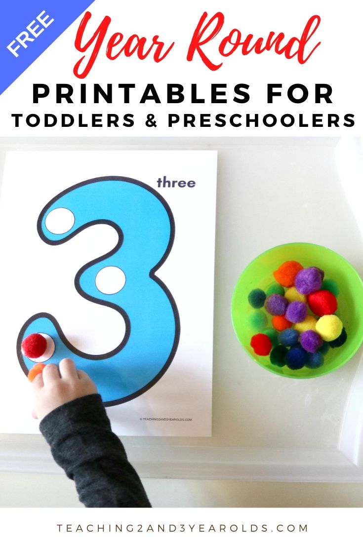 toddlers worksheet free printables