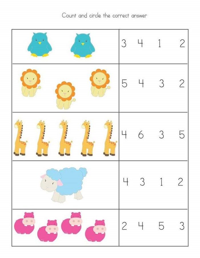 Free and Printable Toddler Worksheets | Preschool math worksheets ...