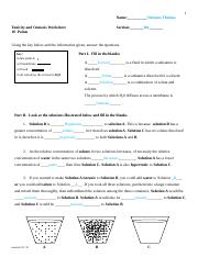 tonicity and osmosis worksheet answers