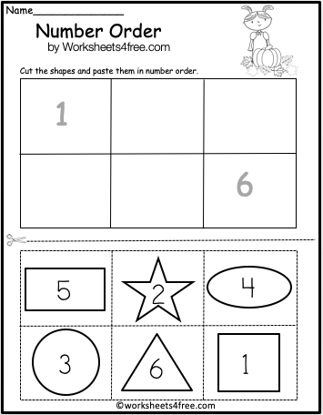 Free Math Number Order Worksheet - Worksheets4Free
