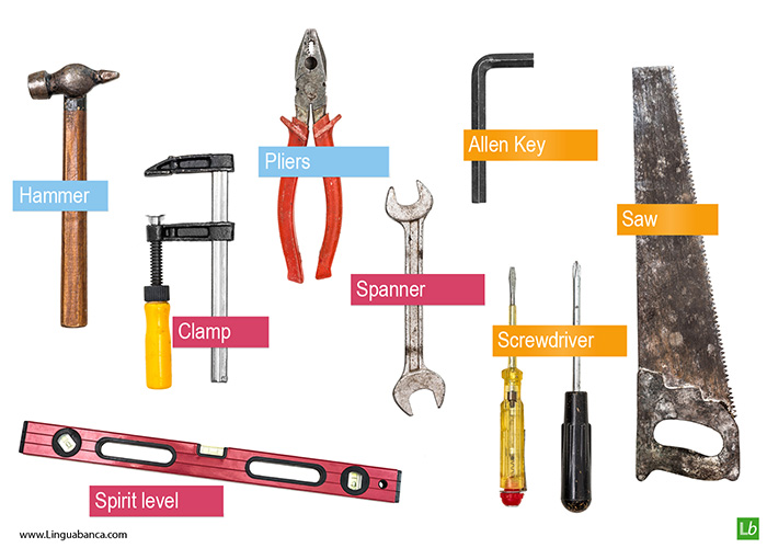 Tools and related actions - Free worksheet -
