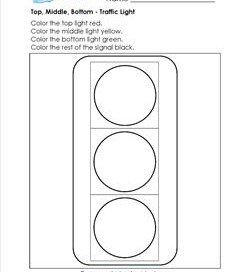 top middle bottom worksheet