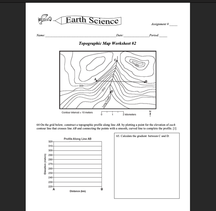 Solved Earth Science Assignment # Name: Date: Period: | Chegg.com