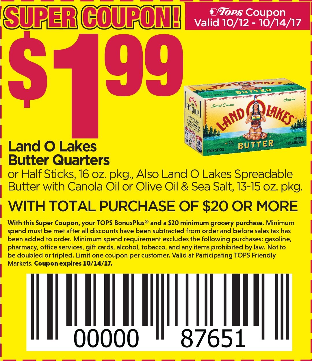 Tops Friendly Markets - Digital Deals - Freeday