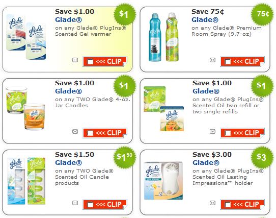 Glade Printable Coupons &  Deal at Target - Faithful Provisions