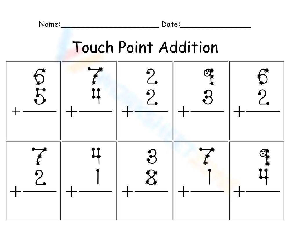 Grade 4 Touch Math Worksheets 2024