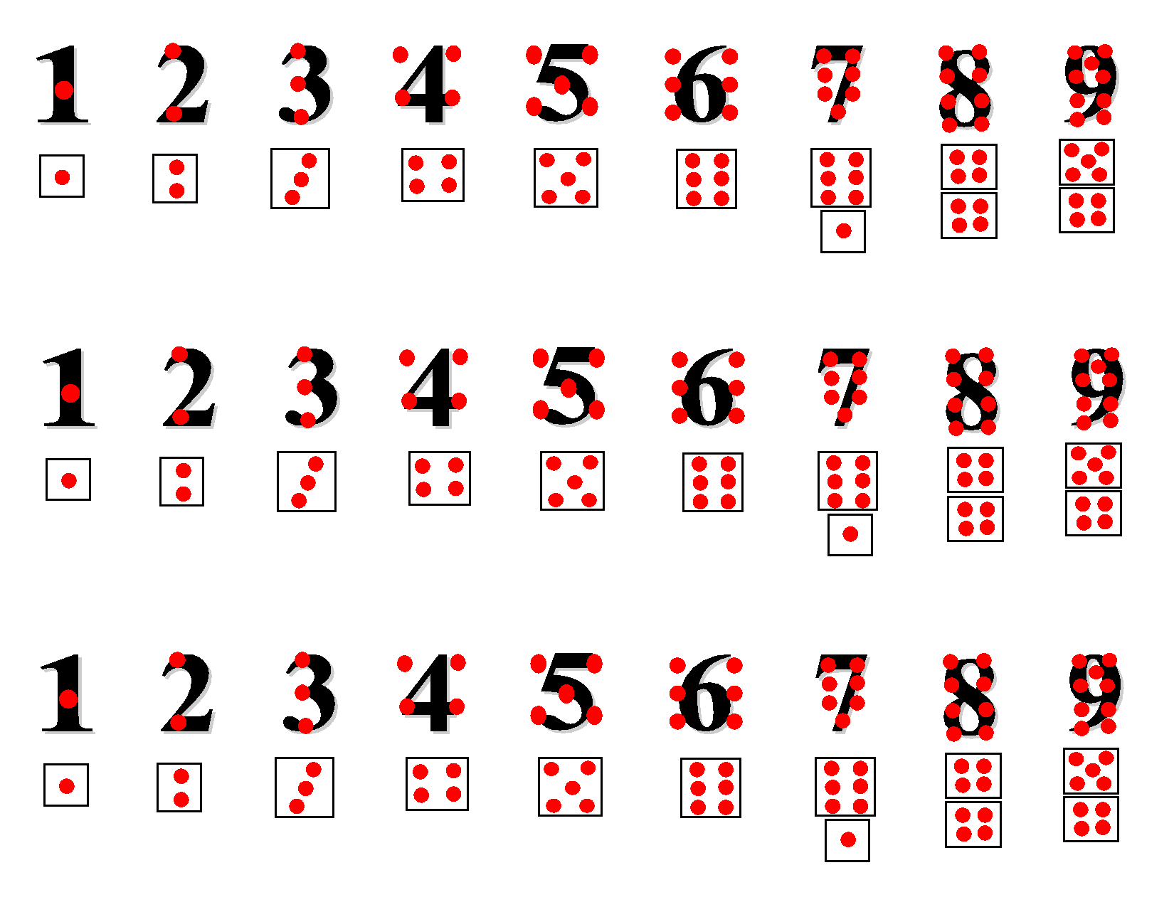 touch points math worksheet