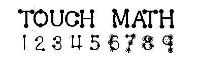 Mathematics: Touch Math | Maybe I Have a Teaching Disability