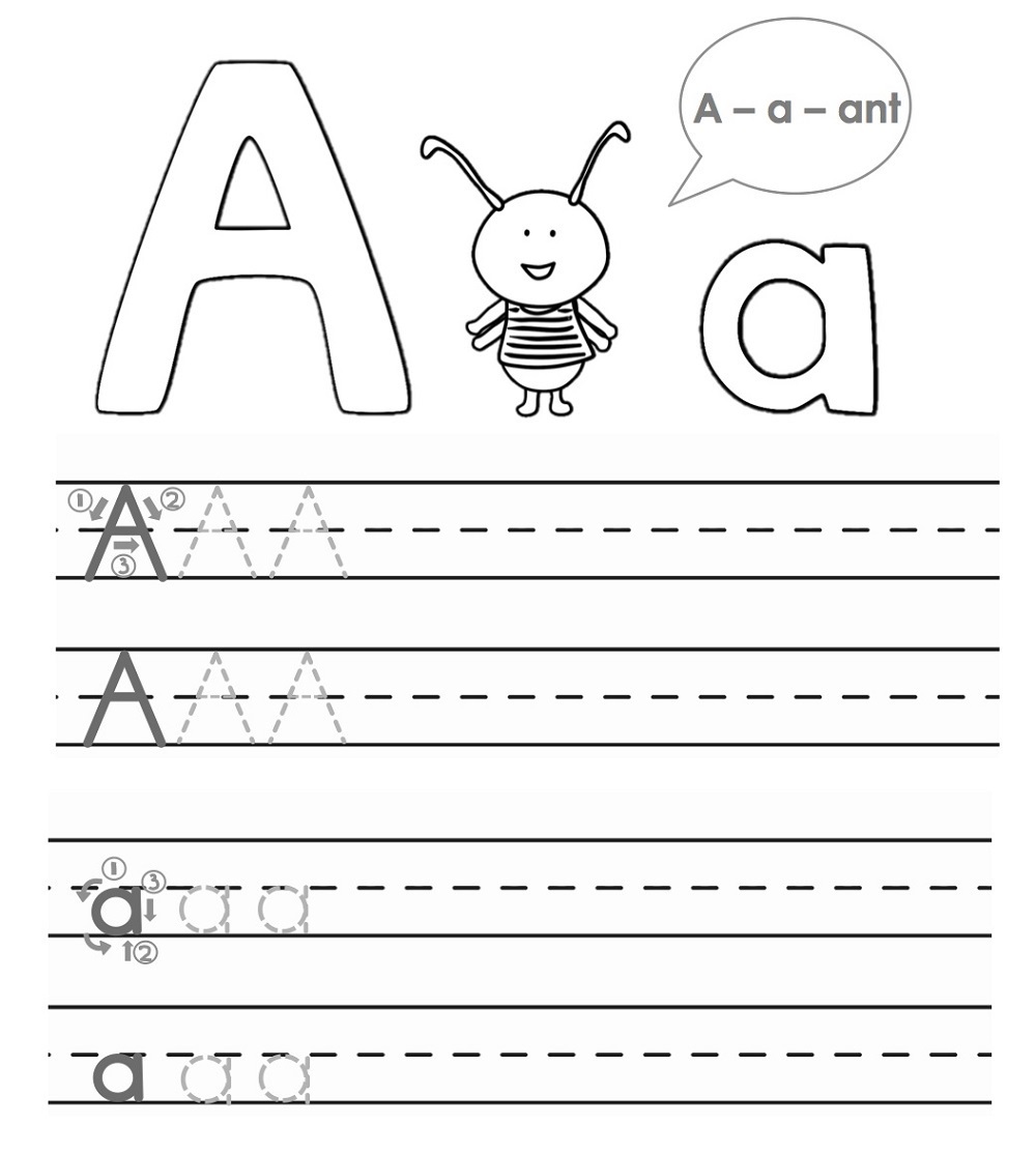 ABC Trace Worksheets 2019 | Activity Shelter
