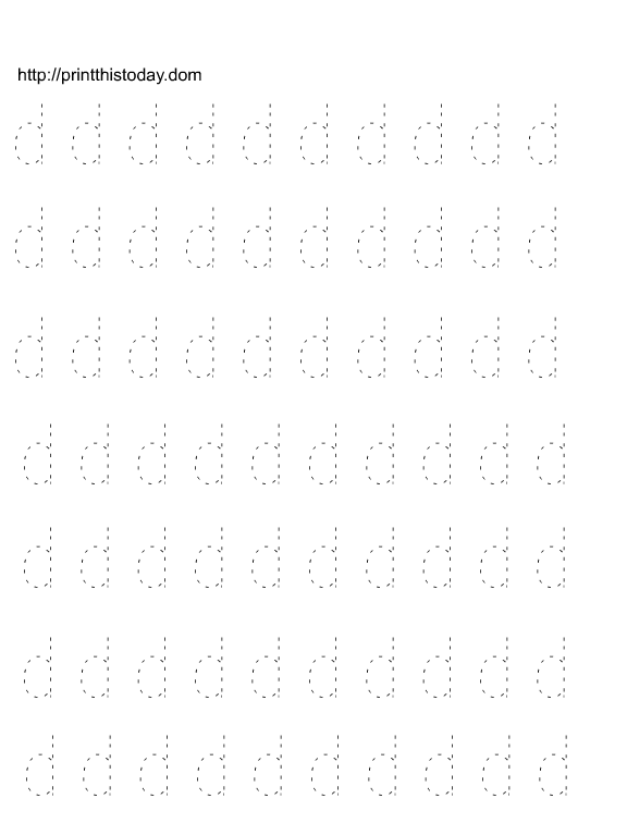 trace alphabet worksheet for kindergarten