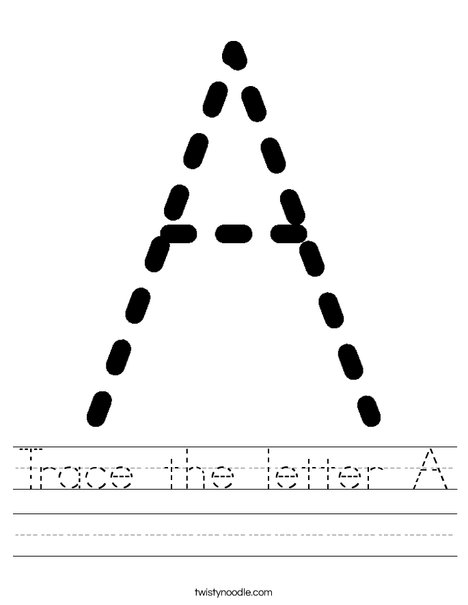 Tracing Letters of English Alphabet. Black and White Worksheet ...