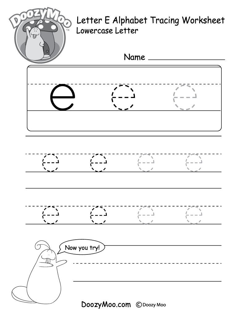 Free Letter Tracing Worksheets - Paper Trail Design