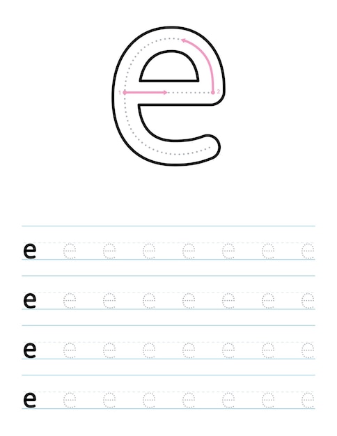 Letter E Preschool Printables - Preschool Mom