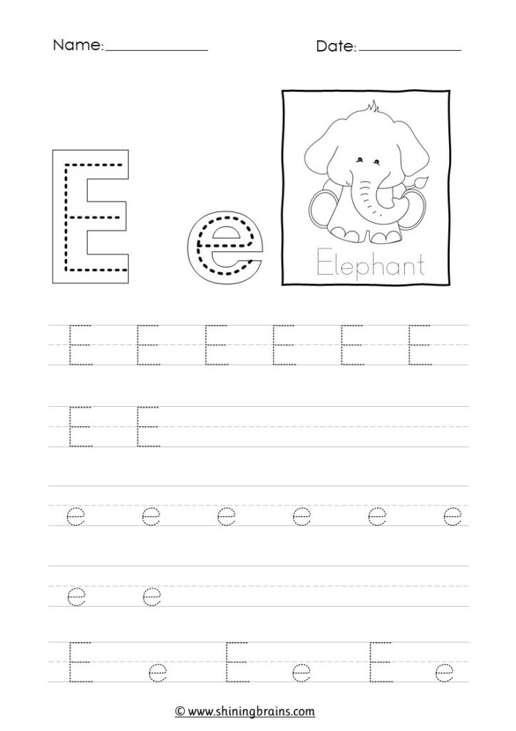Tracing Alphabet Letters Worksheets for Kids | Ready to Print