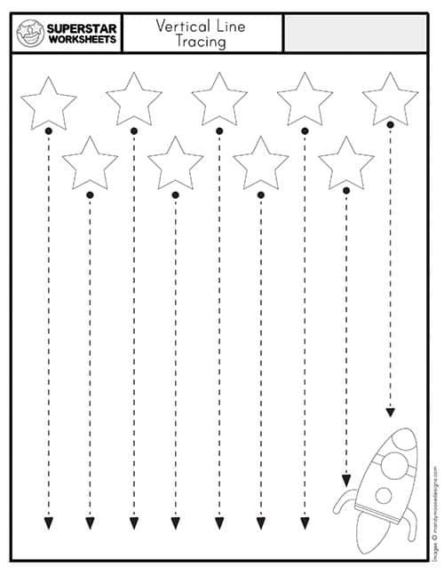 Tracing Lines Worksheet -Worksheets Library