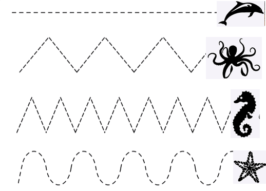 Graphics literacy: Tracing lines - Perkins School for the Blind