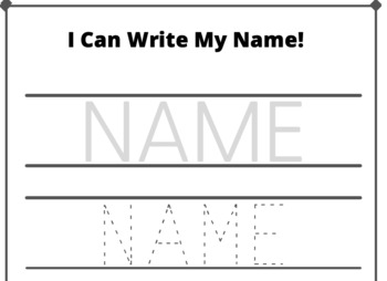 Name tracing editable | TPT