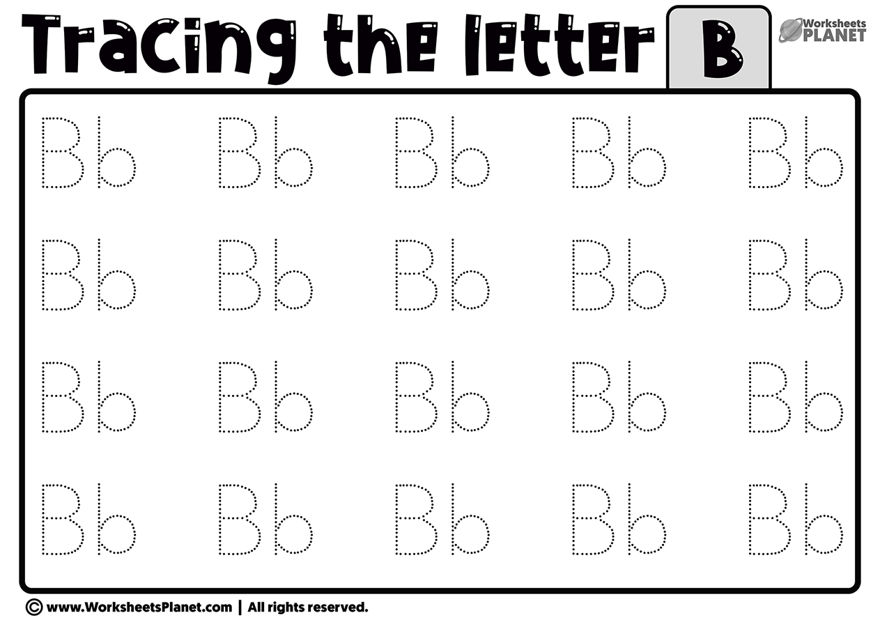 trace the alphabet worksheet